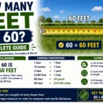 How Many Feet Is 60