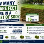 How Many Square Feet Are in a Pallet of Sod