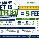 How Many Feet Is 60 Inches