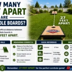 How Many Feet Apart Are Cornhole Boards