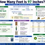 How Many Feet Is 97 Inches