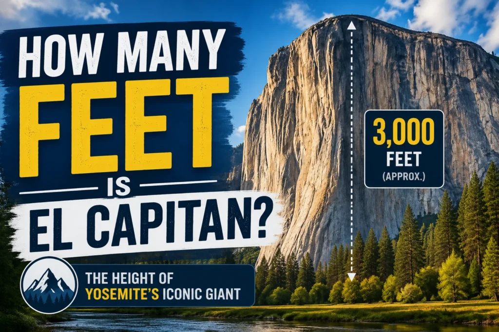 How Many Feet Is El Capitan