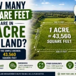 How Many Square Feet Are in 1 Acre of Land