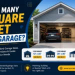 How Many Square Feet Is a Garage