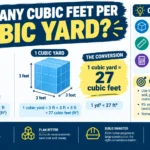 How Many Cubic Feet Per Cubic Yard