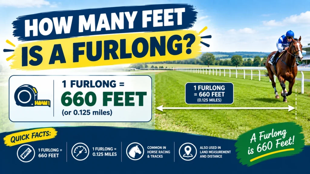 How Many Feet Is a Furlong