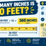 How Many Inches Is 30 Feet