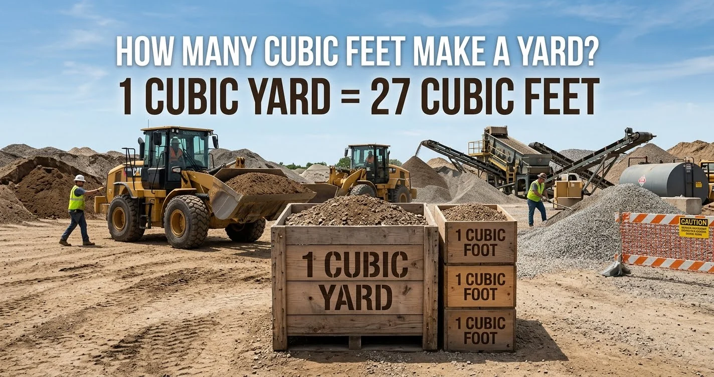 How Many Cubic Feet Make a Yard