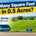 How Many Square Feet Are in 0.5 Acres