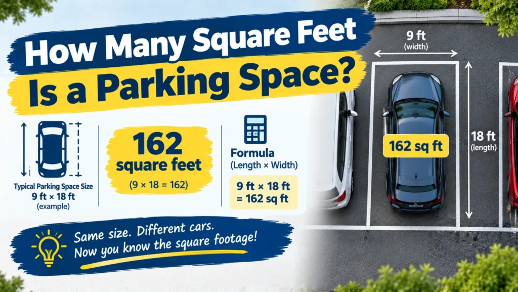 How Many Square Feet Is a Parking Space