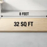 how many square feet is a 4x8 sheet of plywood